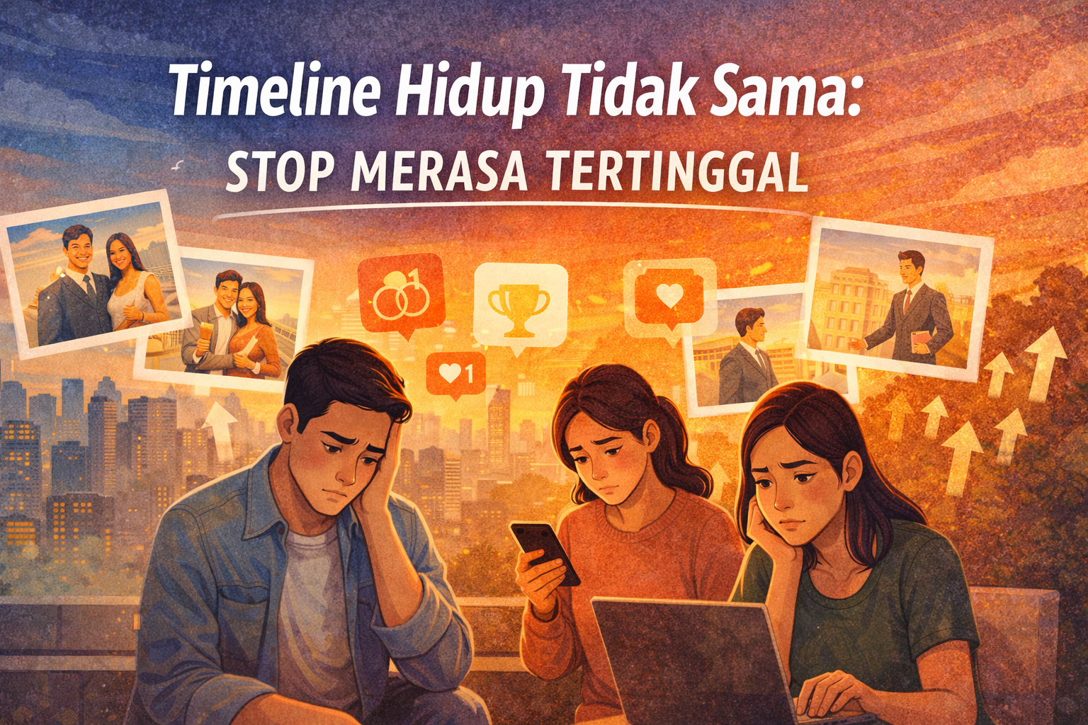 Timeline Hidup Tidak Sama: Stop Merasa Tertinggal