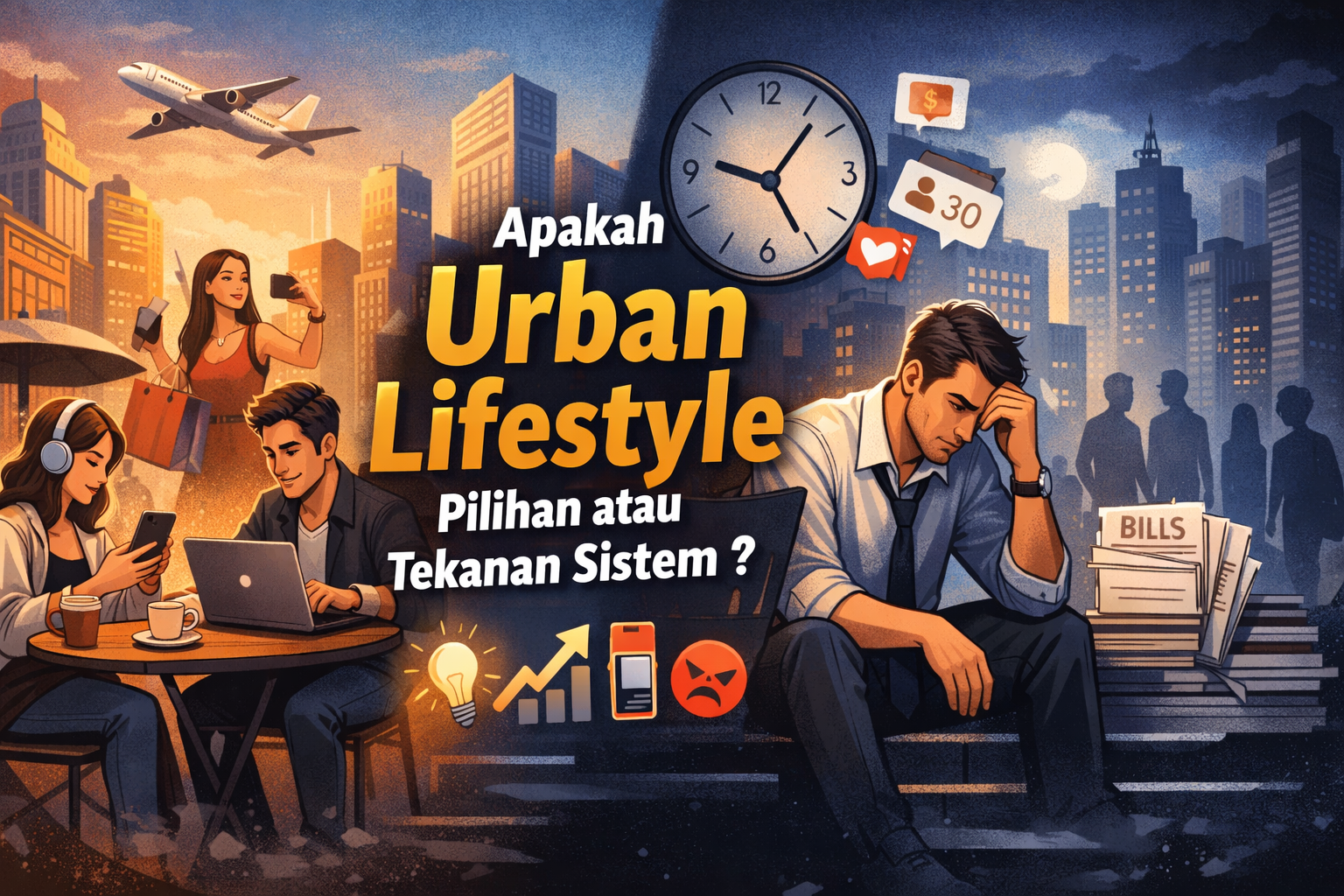 Apakah Urban Lifestyle Pilihan atau Tekanan Sistem?