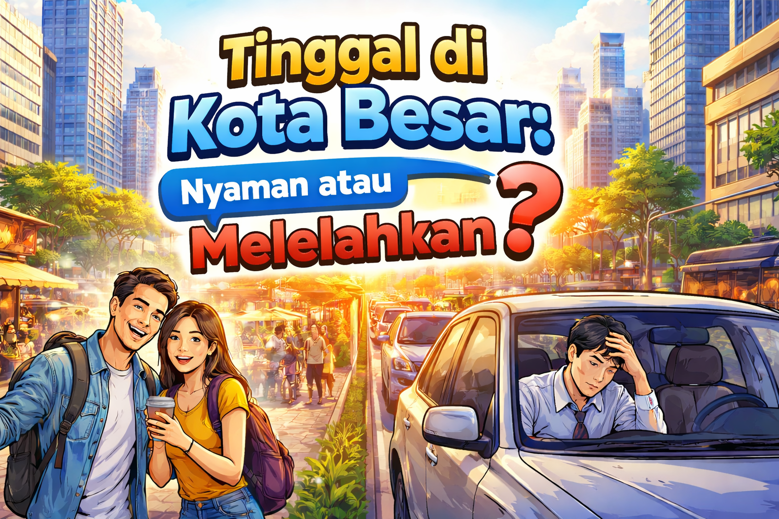 Tinggal di Kota Besar: Nyaman atau Melelahkan?