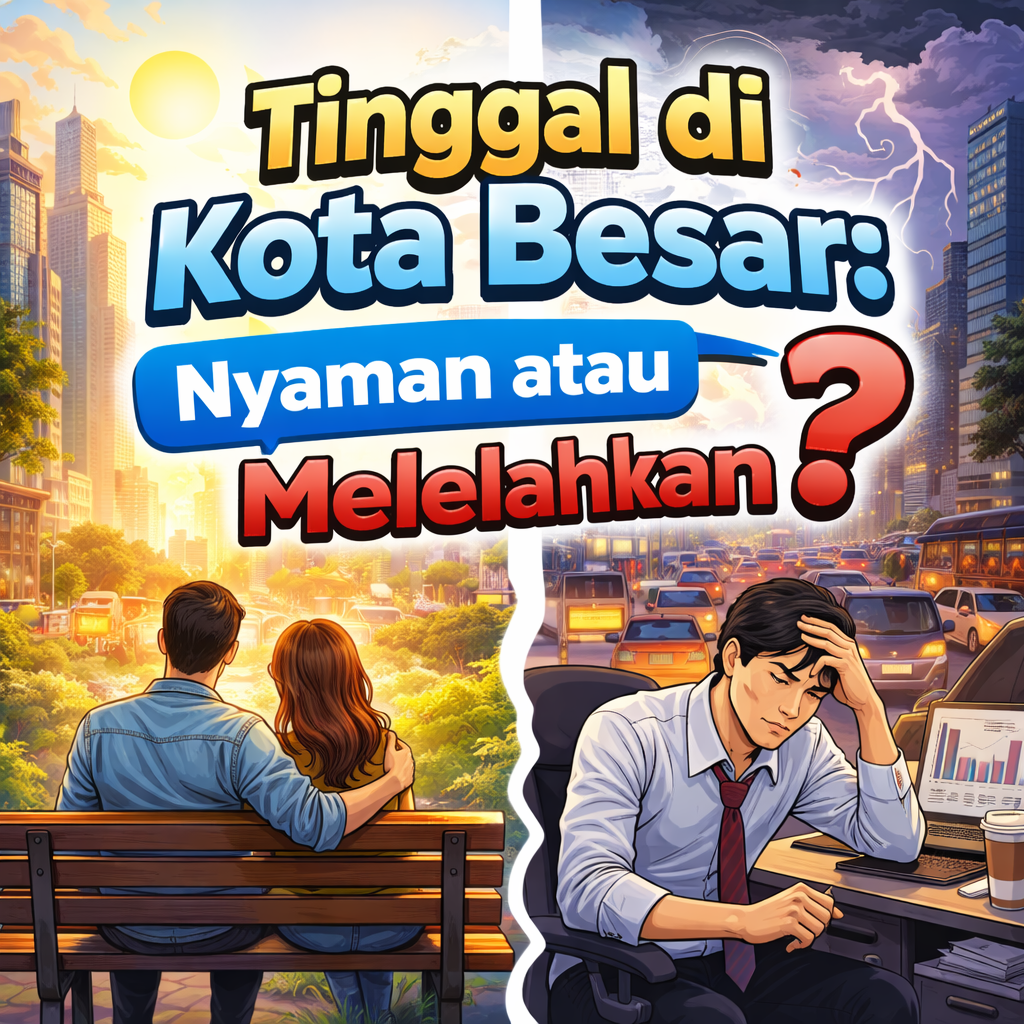 Tinggal di Kota Besar