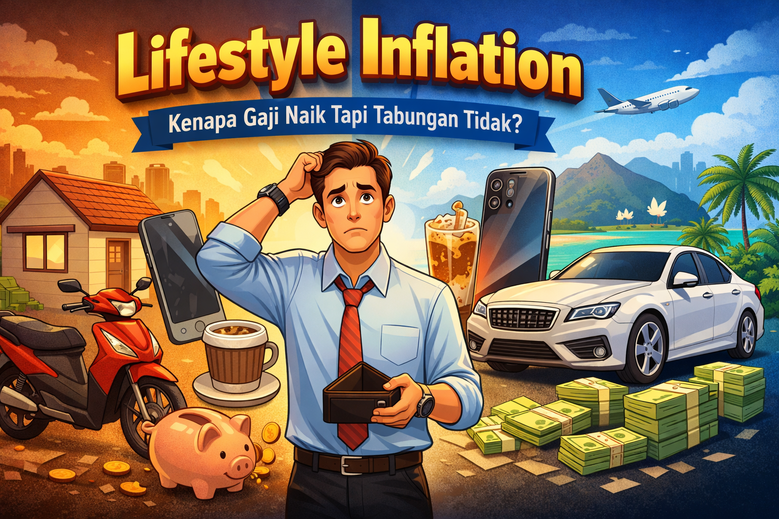 Lifestyle Inflation: Kenapa Gaji Naik Tapi Tabungan Tidak?