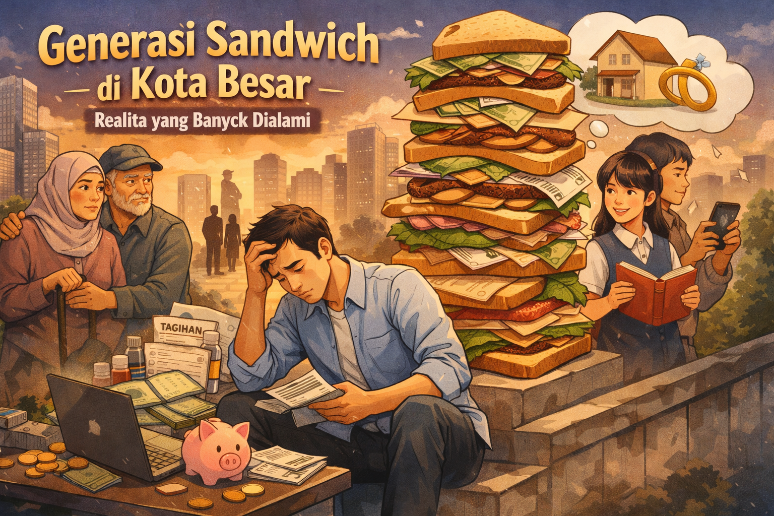 Generasi Sandwich di Kota Besar: Realita yang Banyak Dialami
