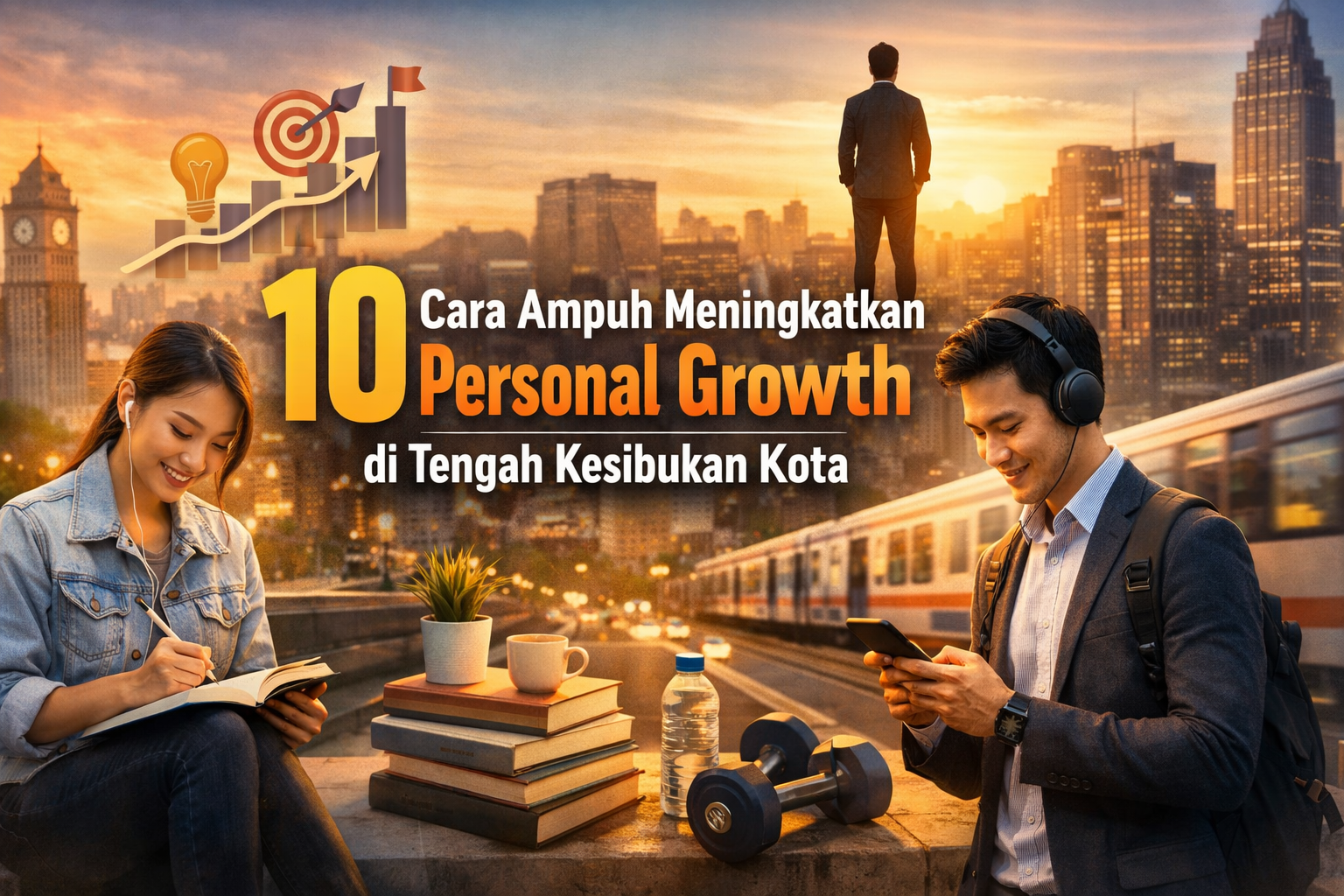 10 Cara Ampuh Meningkatkan Personal Growth di Tengah Kesibukan Kota