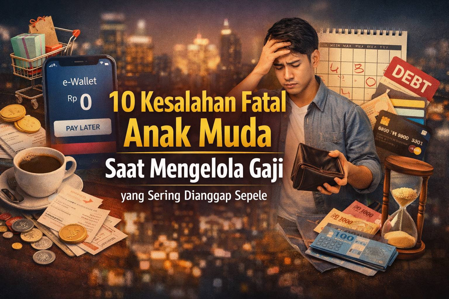 10 Kesalahan Fatal Anak Muda Saat Mengelola Gaji yang Sering Dianggap Sepele