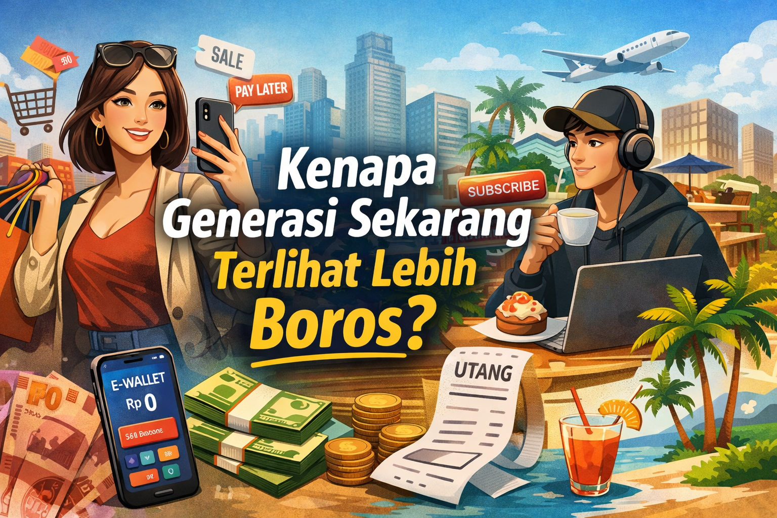 Kenapa Generasi Sekarang Terlihat Lebih Boros?