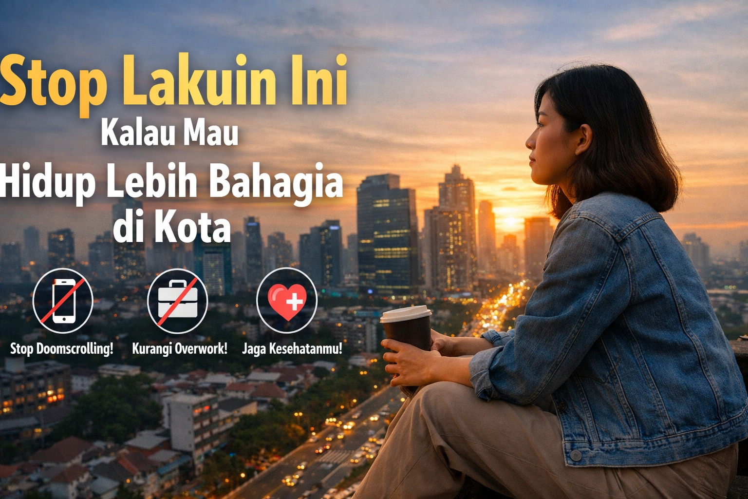 Stop Lakuin 6 Hal Ini Kalau Mau Hidup Lebih Bahagia di Kota