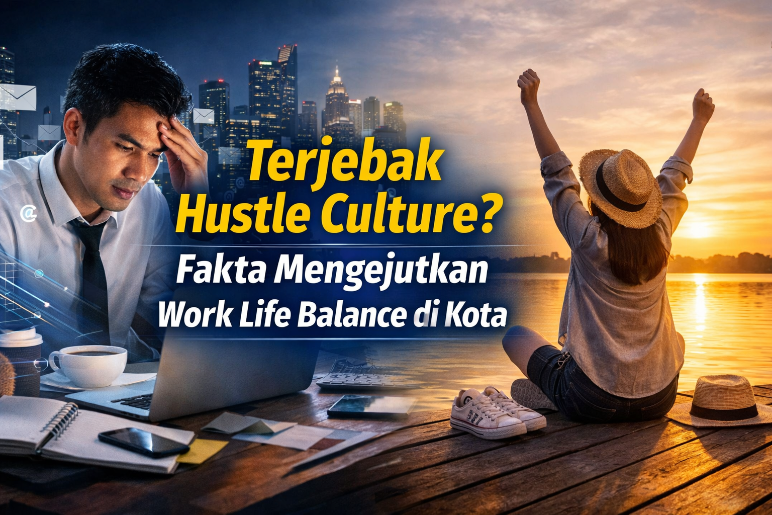 Terjebak Hustle Culture? Fakta Mengejutkan tentang Work Life Balance di Kota