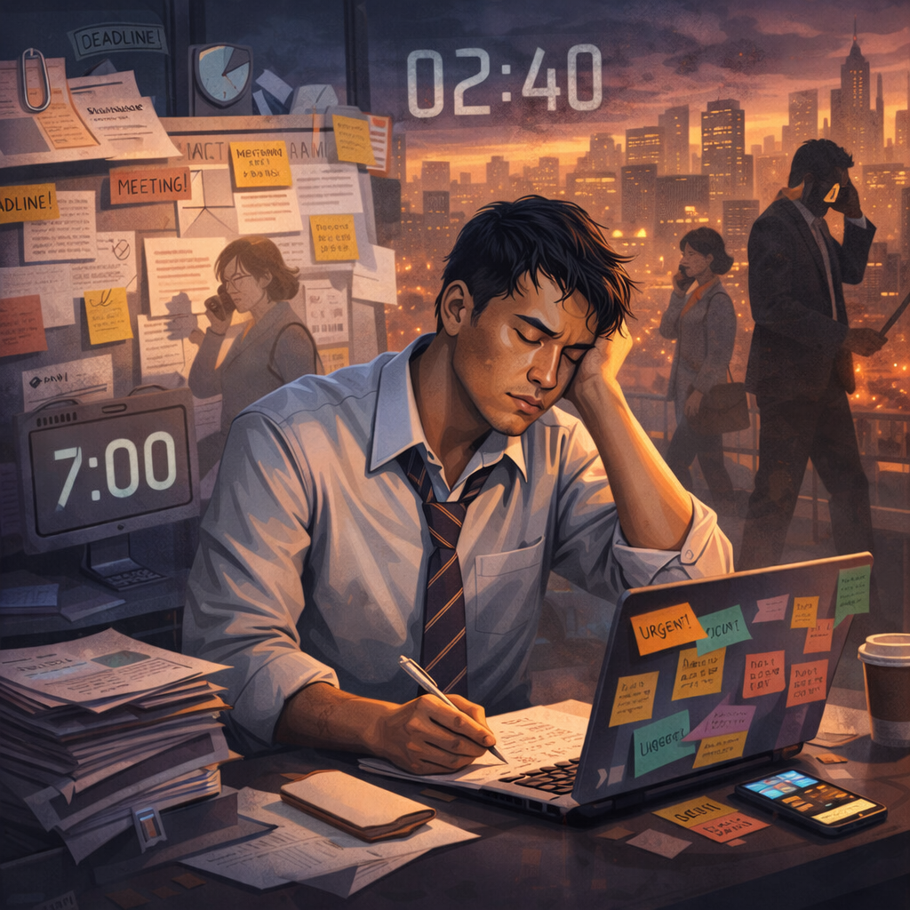 Kehidupan Kerja di Kota Besar