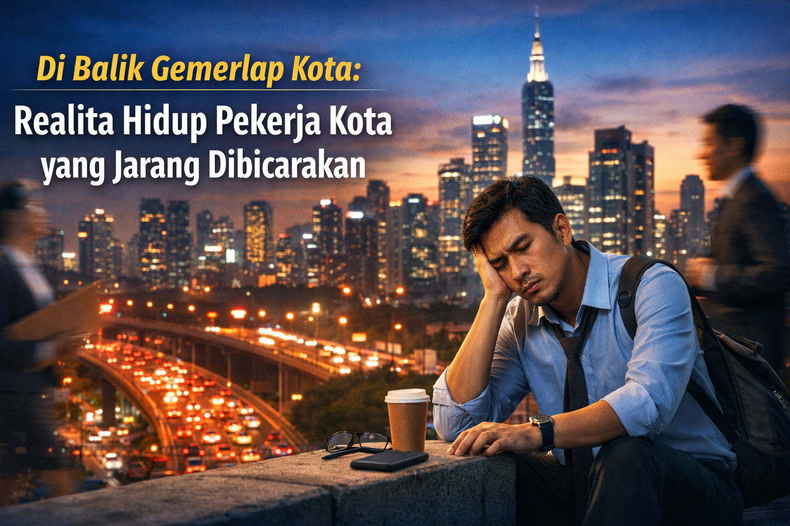 Di Balik Gemerlap Kota: Realita Hidup Pekerja Kota yang Jarang Dibicarakan