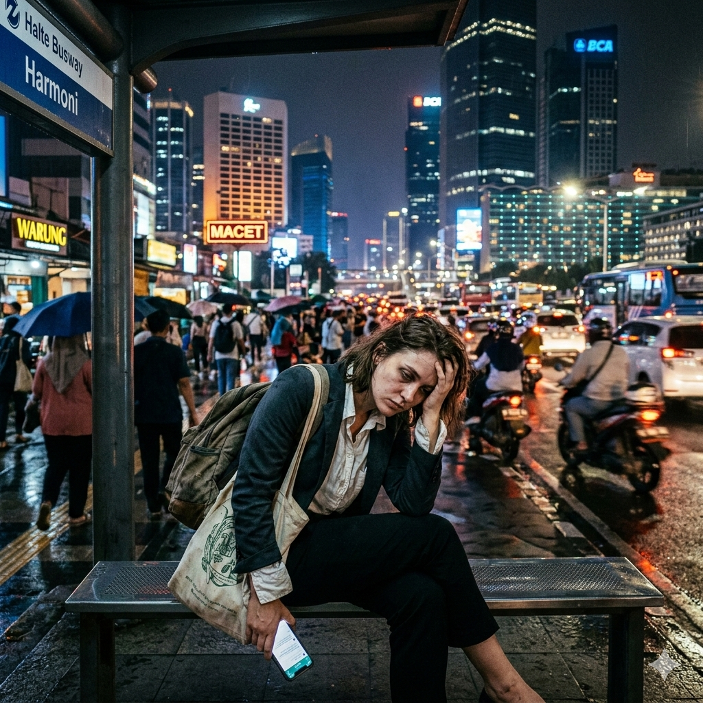 Burnout di Kota Besar