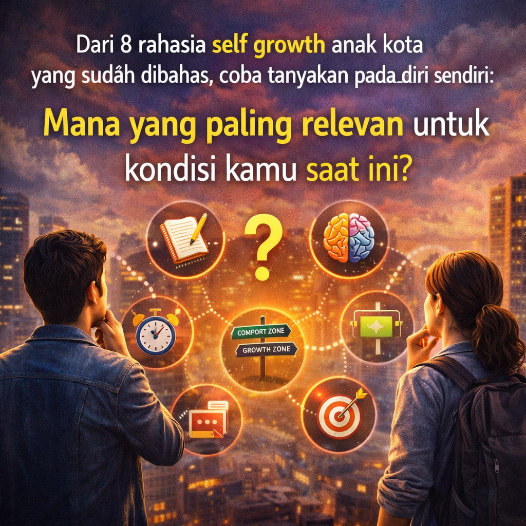 self growth anak kota