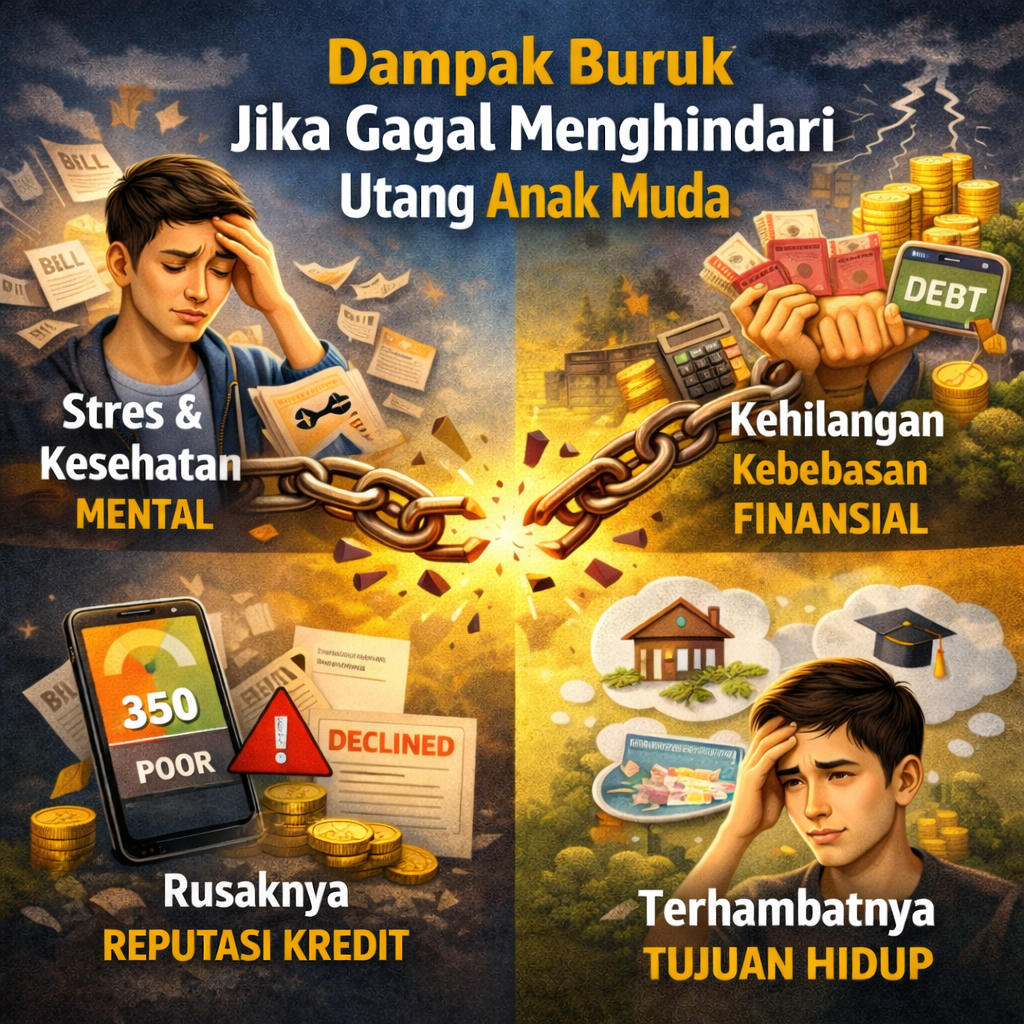 menghindari utang anak muda