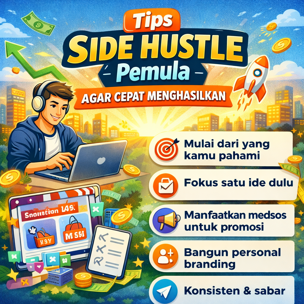 side hustle pemula