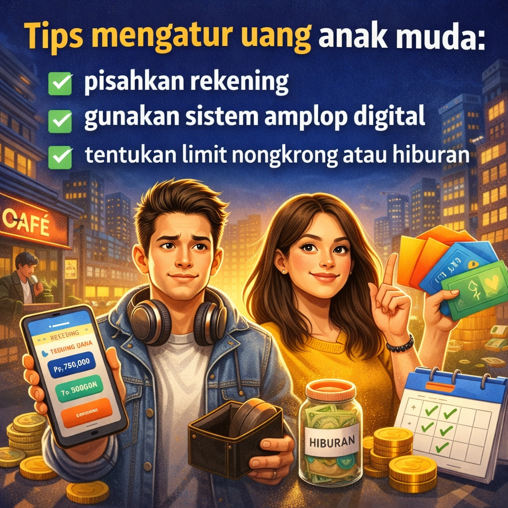 cara mengatur uang untuk anak muda