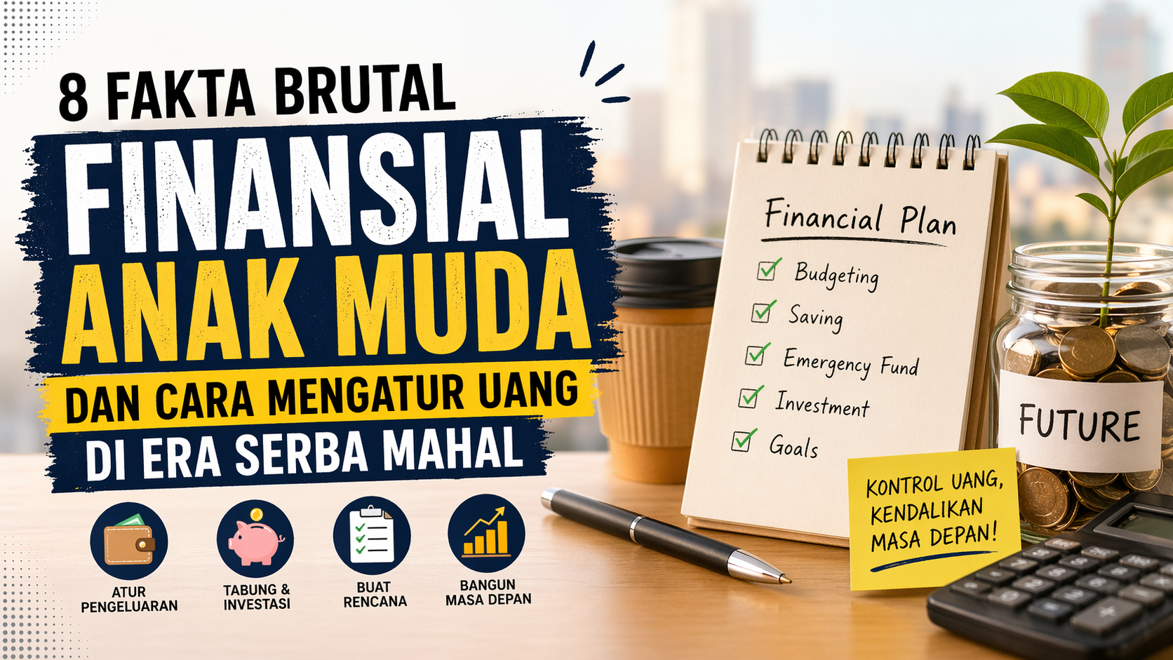 8 Fakta Brutal Finansial Anak Muda dan Cara Mengatur Uang di Era Serba Mahal