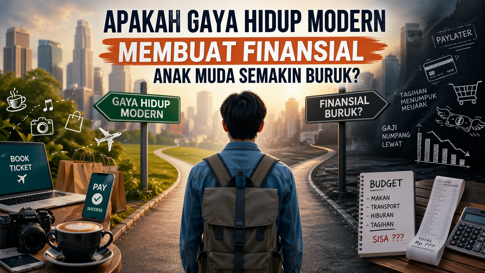 Apakah Gaya Hidup Modern Membuat Finansial Anak Muda Semakin Buruk?