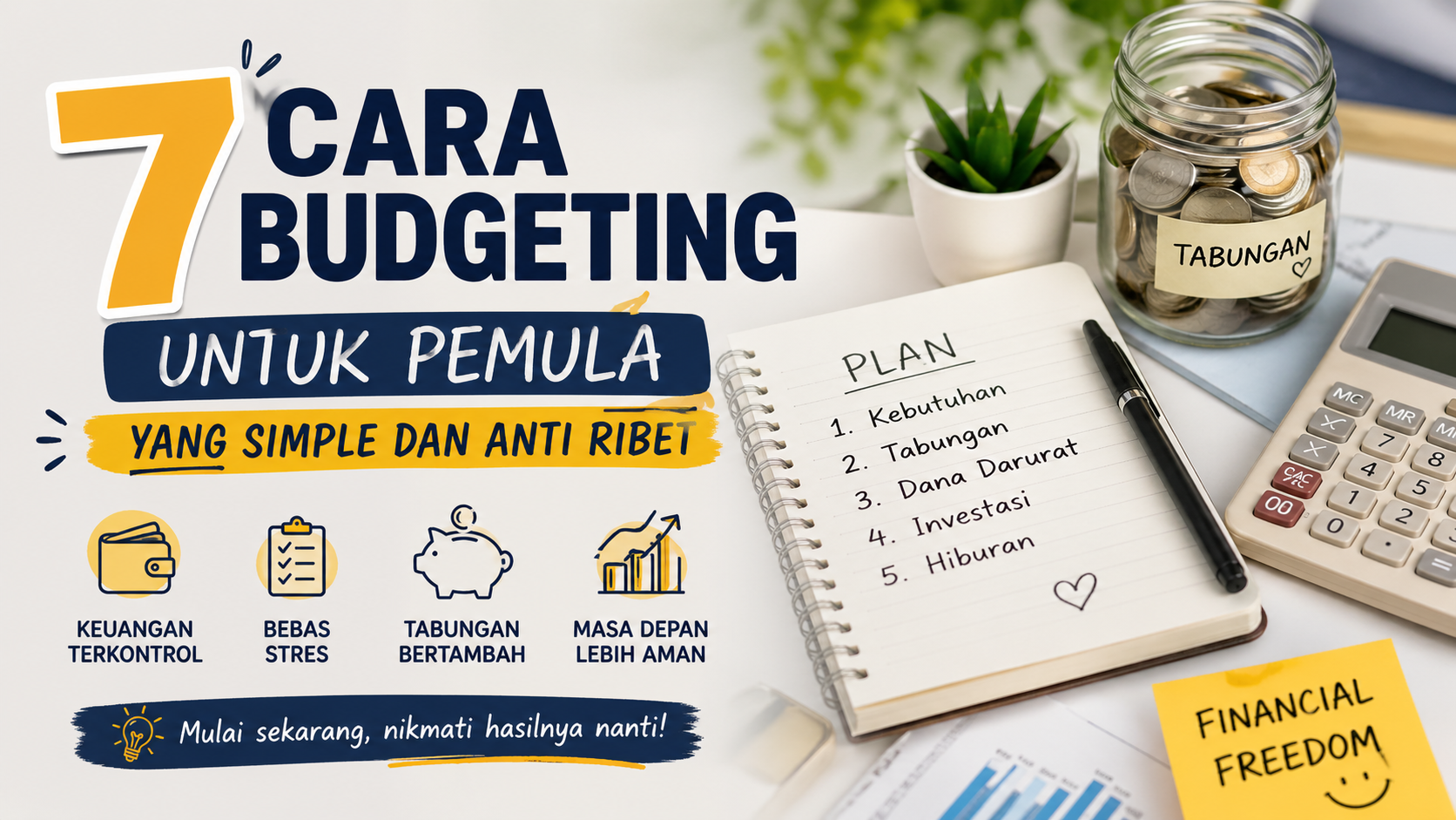 7 Cara Budgeting untuk Pemula yang Simple dan Anti Ribet
