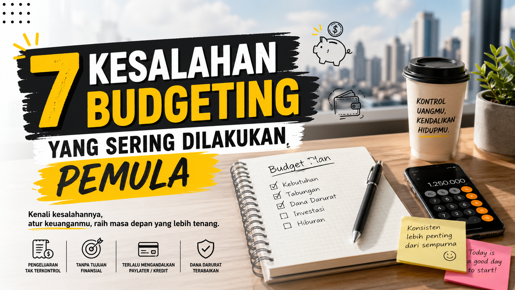 7 Kesalahan Budgeting Fatal yang Sering Dilakukan Pemula