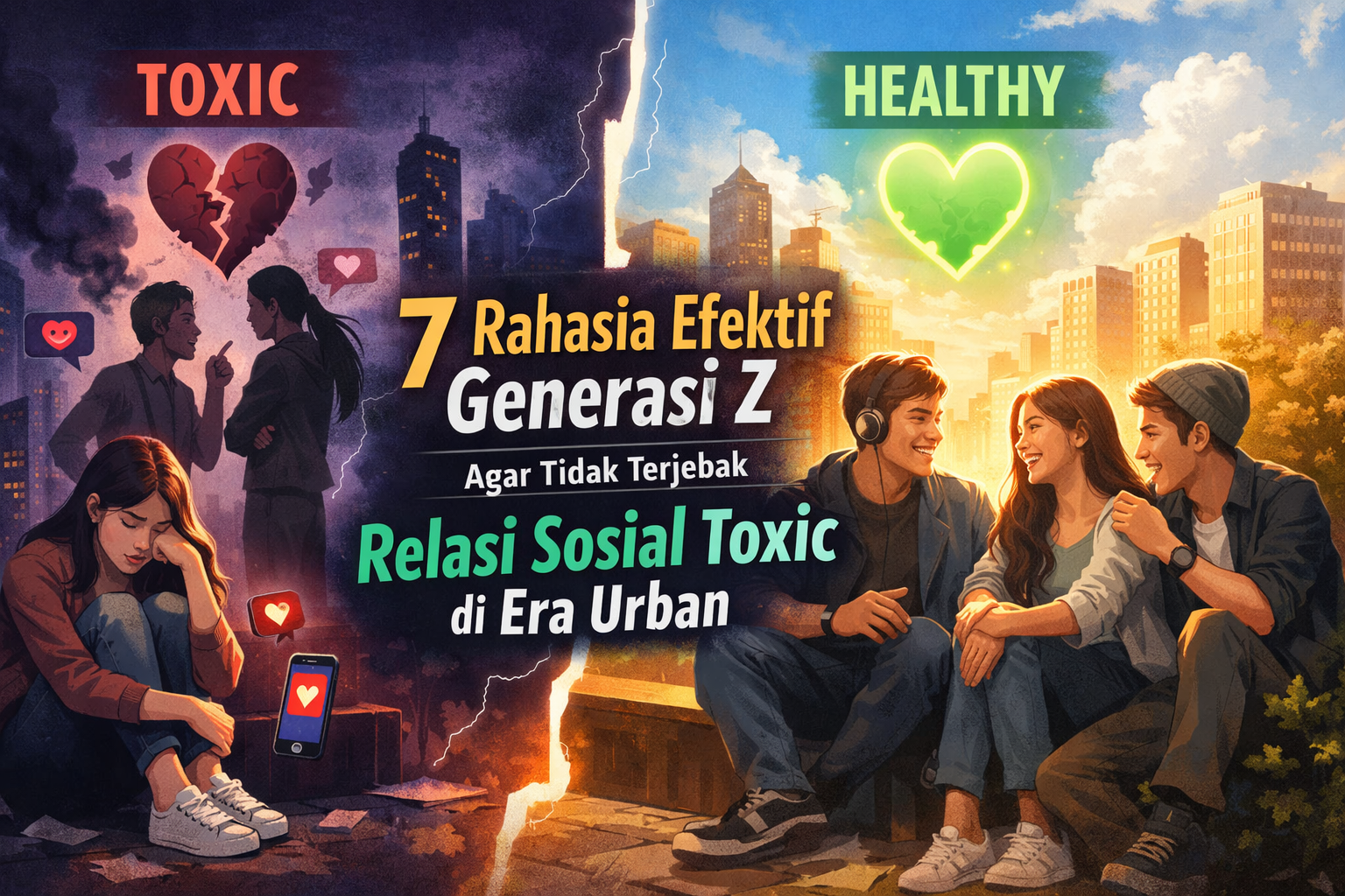 Relasi Sosial Toxic? 7 Rahasia Agar Gen Z Tidak Terjebak