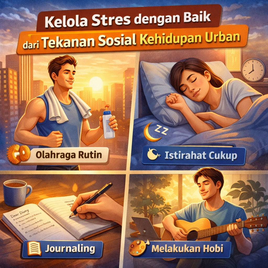 tekanan sosial kehidupan urban