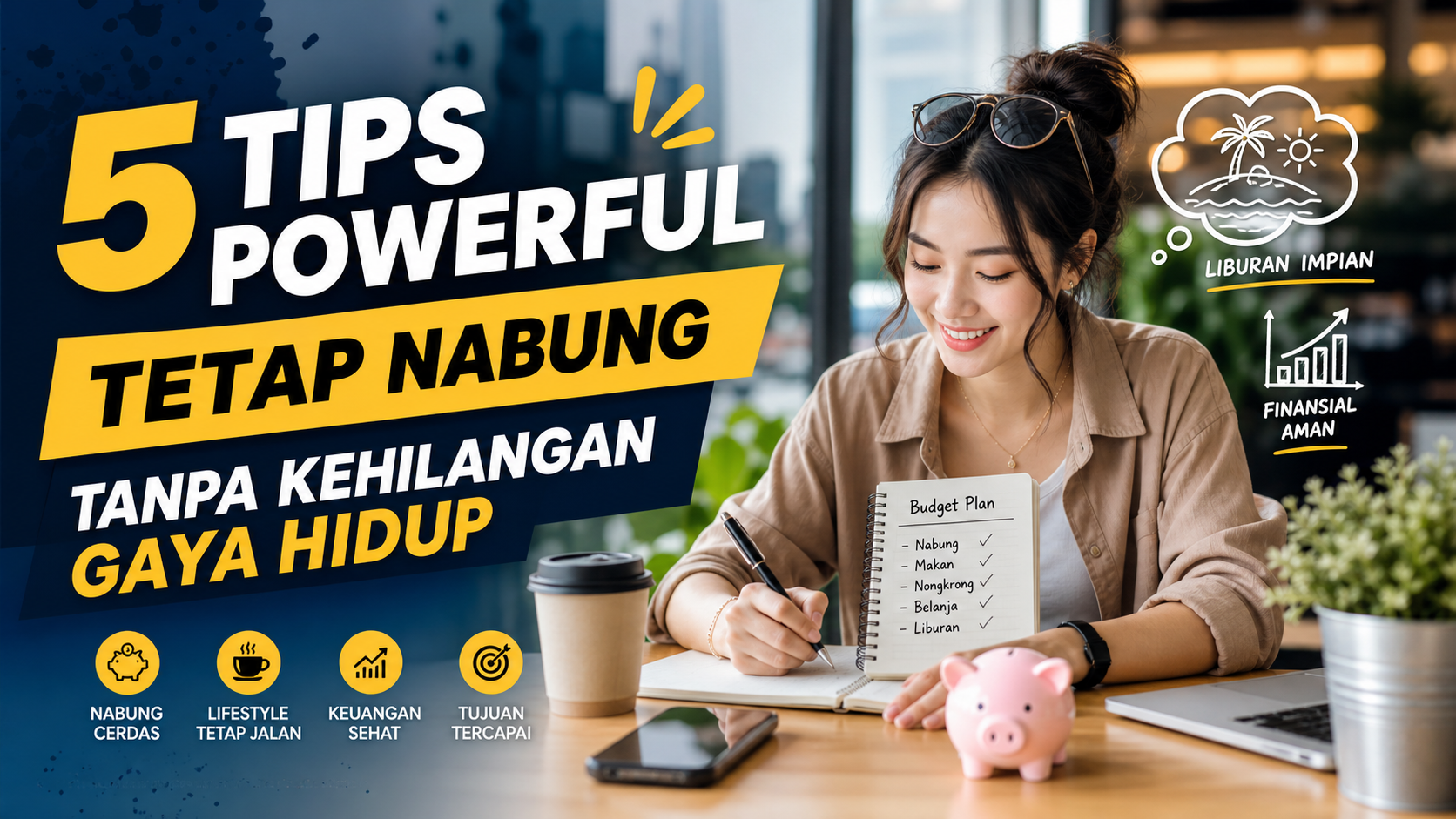 5 Tips Powerful Tetap Nabung Tanpa Kehilangan Gaya Hidup