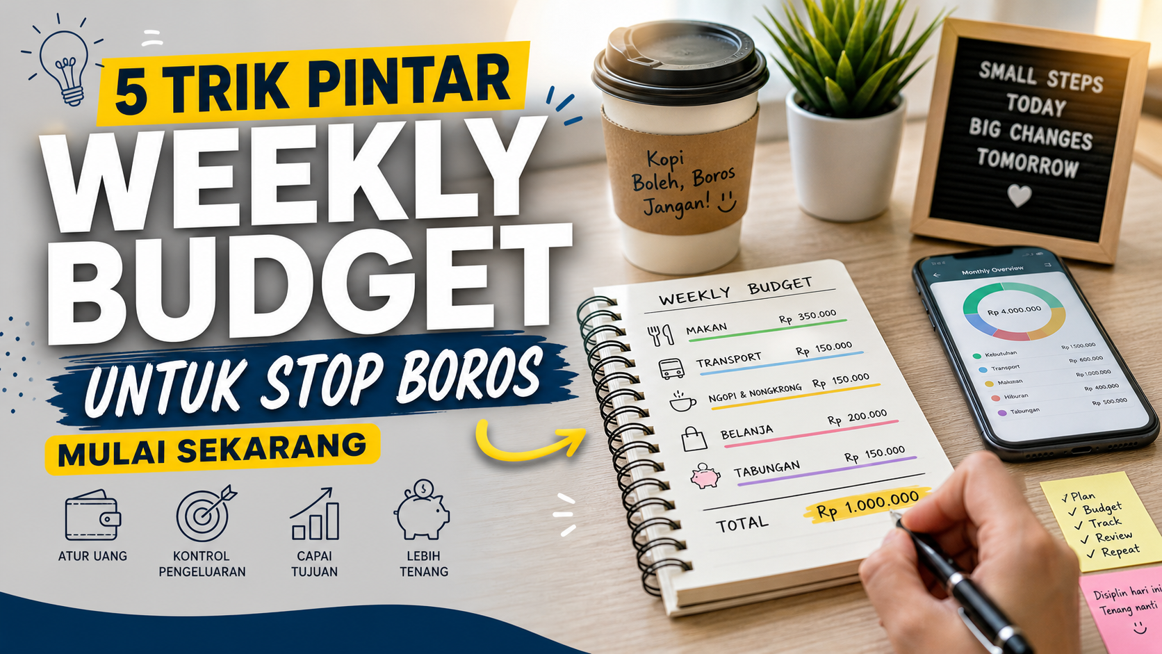 5 Trik Pintar Weekly Budget untuk Stop Boros Mulai Sekarang
